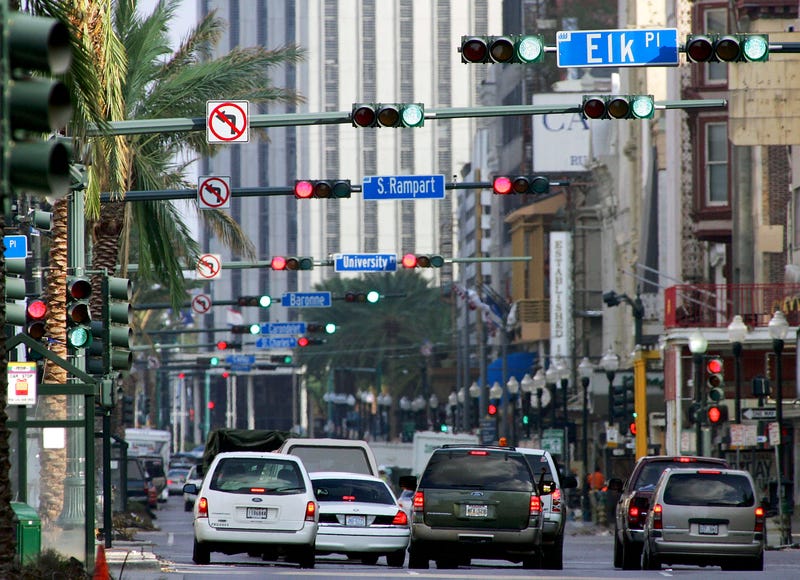 Canal Street in New Orleans
