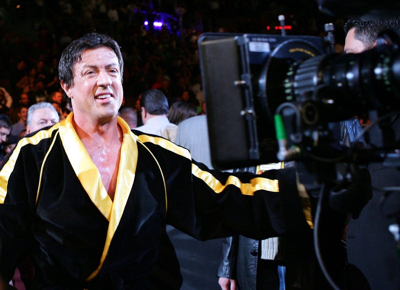 Sylvester Stallone as Rocky Balboa during the filming of his last Rocky movie, "Rocky Balboa."
