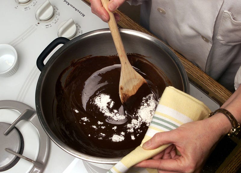 chocolate flour baking