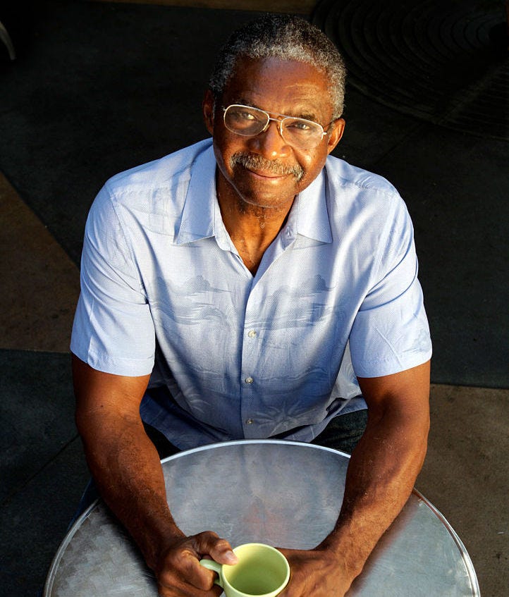 Charlie Robinson was photographed at South Coast Repertory in Costa Mesa