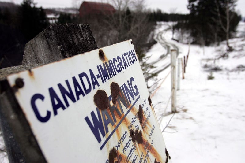 Immigration sign