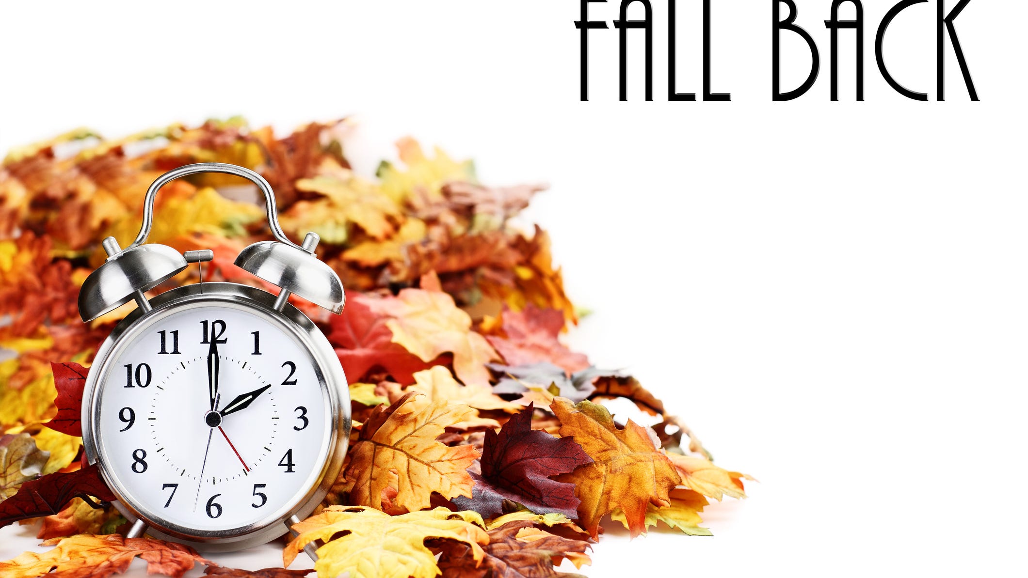 This weekend's time change can be an opportunity