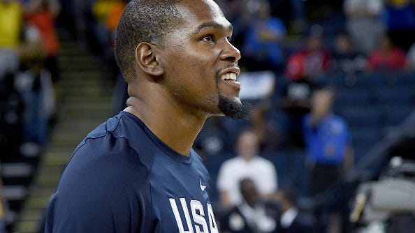 Kevin Durant to play for Team USA in Summer Olympics
