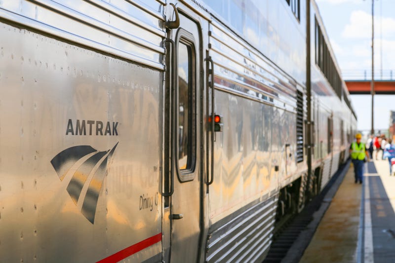 Amtrak train 