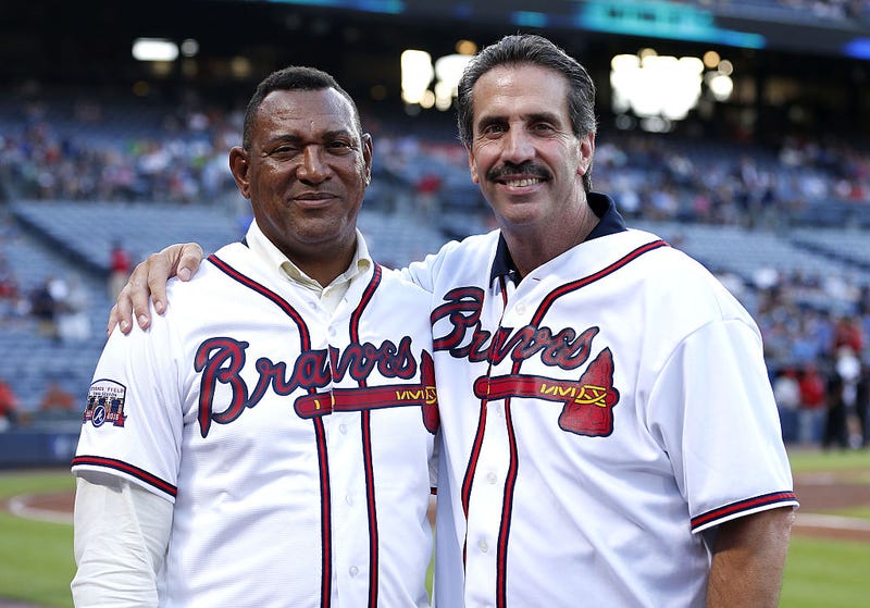 Francisco Cabrera and Sid Bream