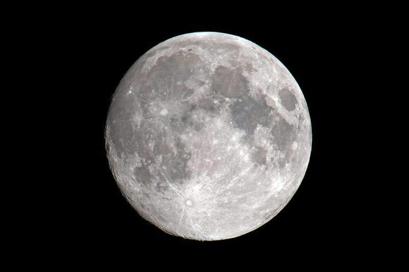The moon. 