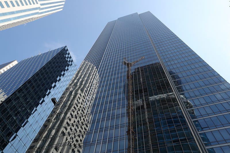 A view of the Millennium Tower on August 11, 2016 in San Francisco, California.