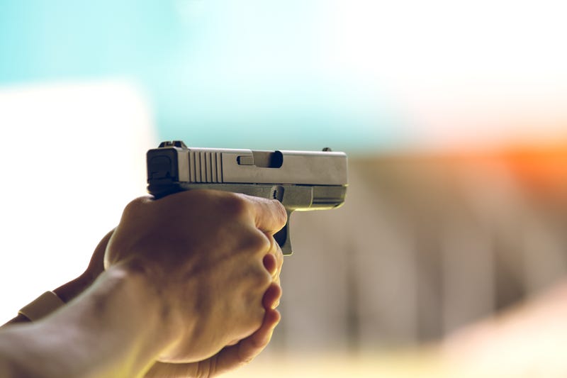 Gun shooting