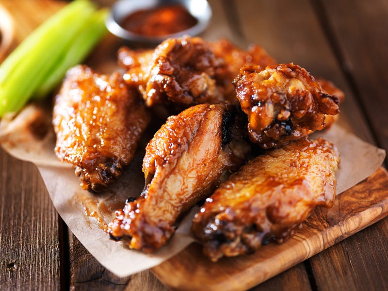 Chicken wings. 