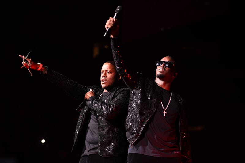 Mase and Diddy