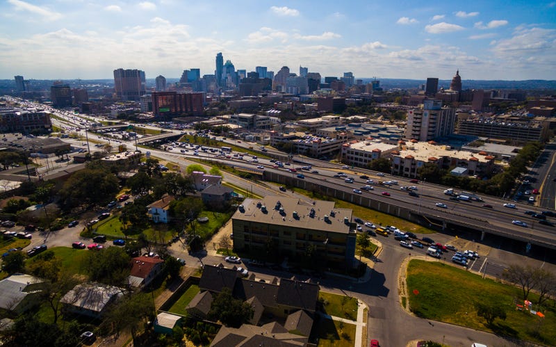 Interstate 35 in Austin, Texas.
