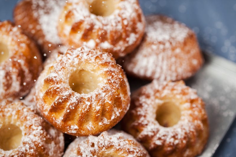 Bundt cakes, like those found at UpRising Bakery and Cafe