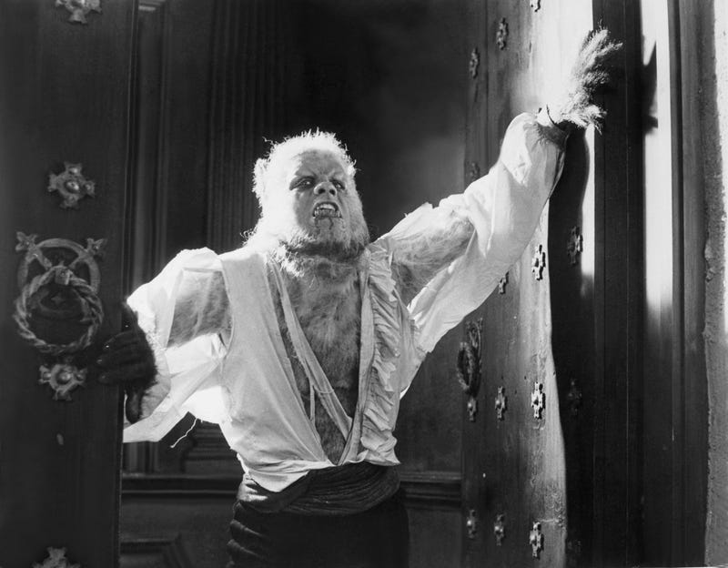 British actor Oliver Reed on the set of "The Curse of the Werewolf," based on the novel by Guy Endore, and directed by Terence Fisher.