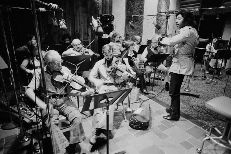 MFSB, the house band of Philadelphia International Records, performing at Sigma Sound Studios in Philadelphia on June 29, 1978.