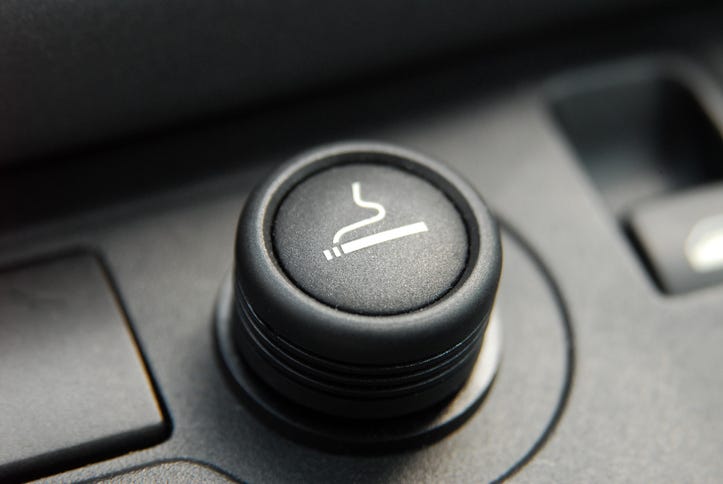 cigarette lighter in car