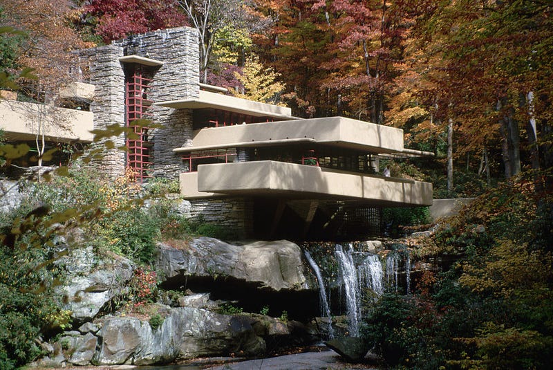 Fallingwater by Frank Lloyd Wright