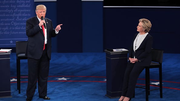 Former President Donald Trump sues Hillary Clinton over Russia claims