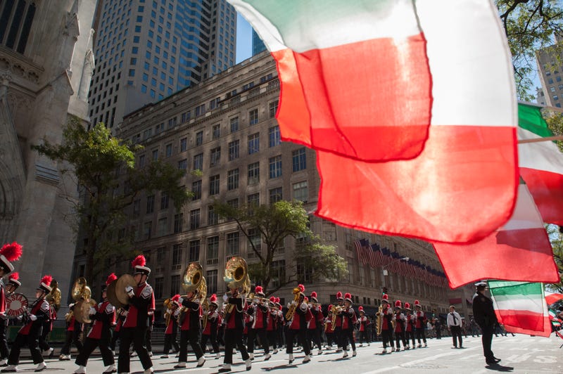 File photo: The Columbus Day Parade on Fifth Avenue