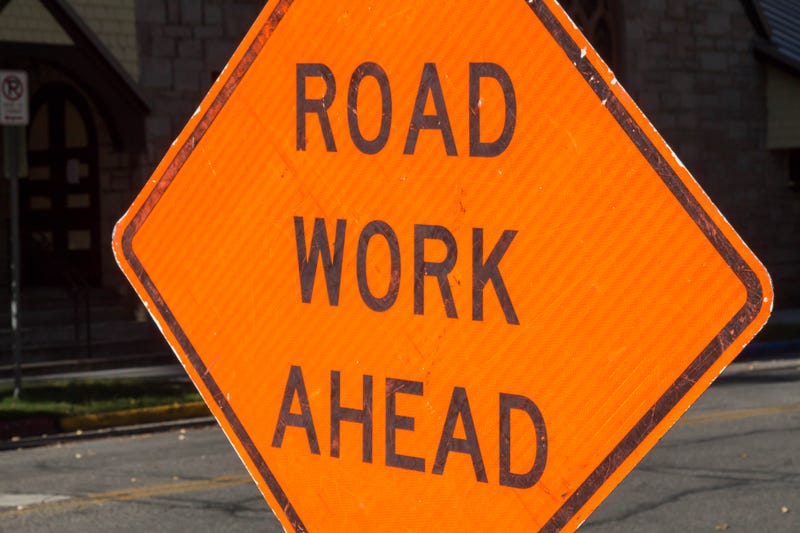 Road work ahead