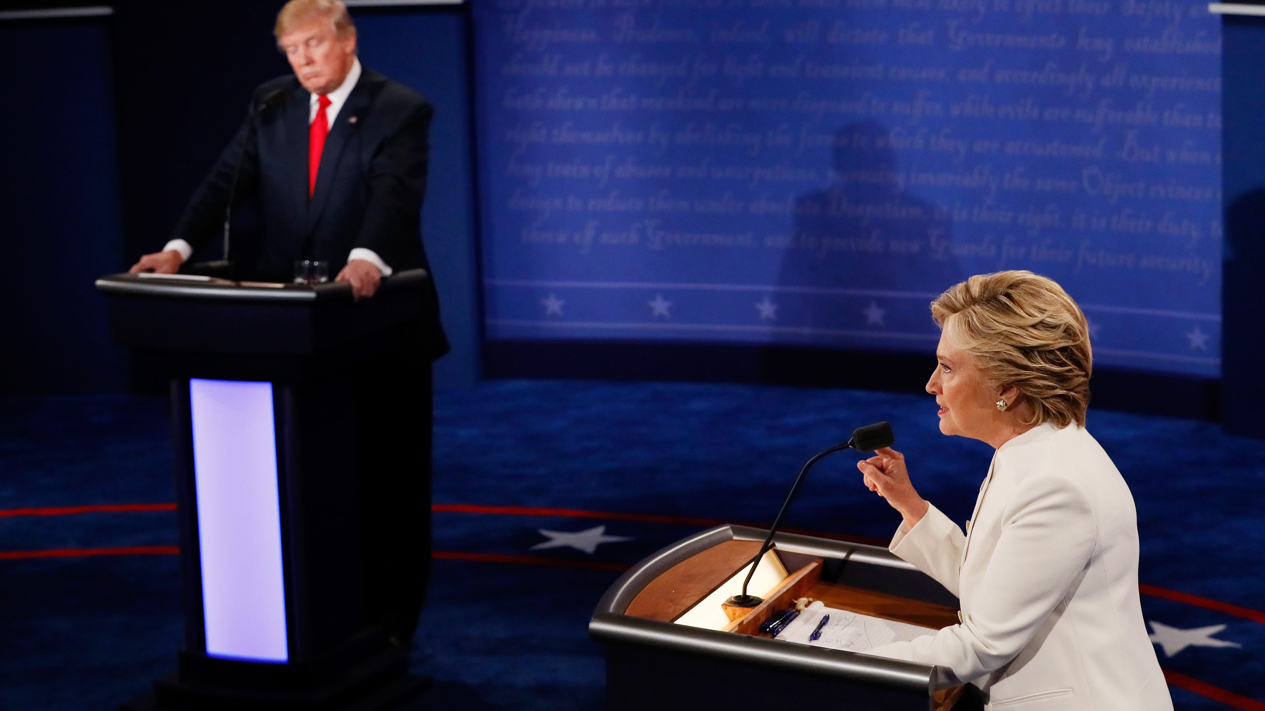 Hillary Clinton says even thinking of a Trump win makes her physically ill: 'It makes me literally sick to my stomach'