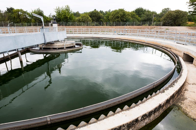 Solid Contact Clarifier Tank in Water Treatment plant