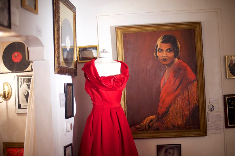 Items once belonging to opera singer, civil rights activist and Philadelphia icon Marian Anderson are displayed at the Marian Anderson Museum in Philadelphia.