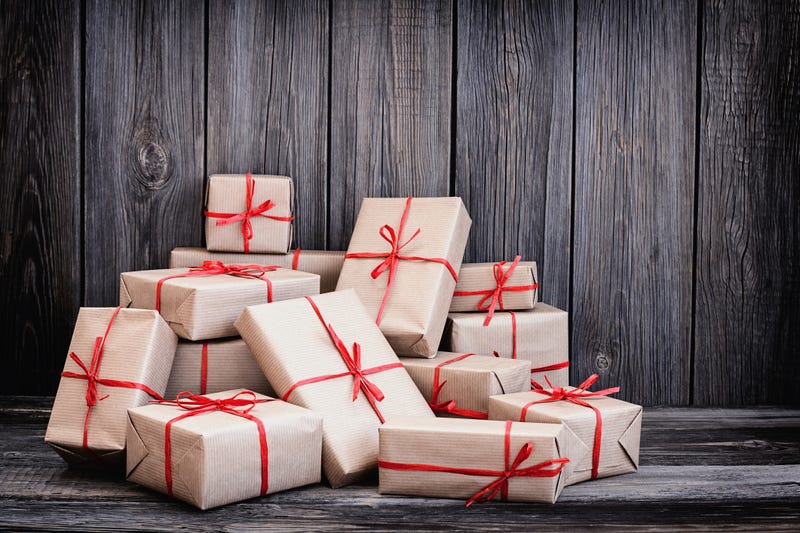 pile of gifts
