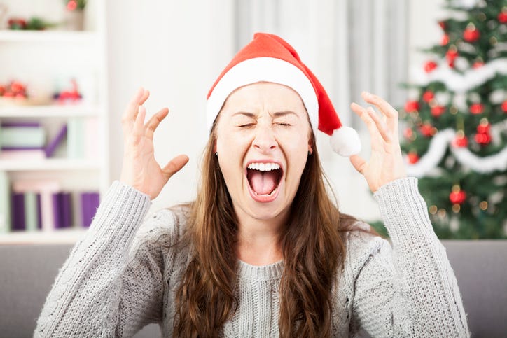 christmas stress