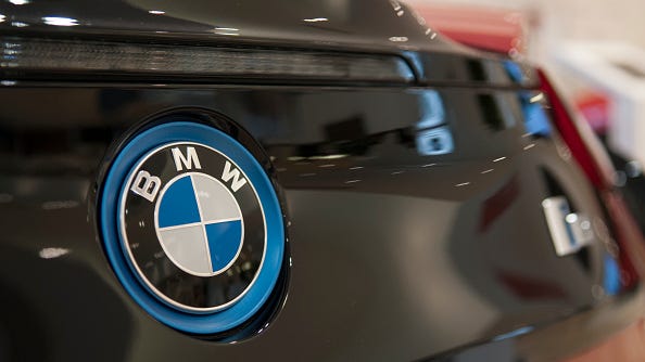 WATCH: Man steals BMW from parking garage, crashes it moments later