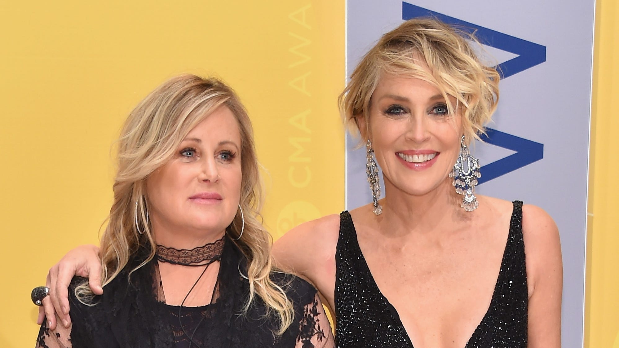 Sharon Stone Shares Video of Her COVID-Positive Sister 'Gasping for Every Breath'