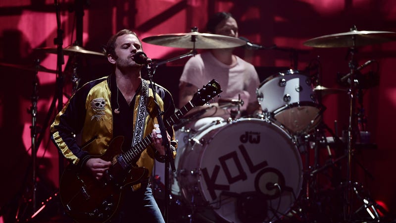 Caleb Followill and Nathan Followill of Kings of Leon