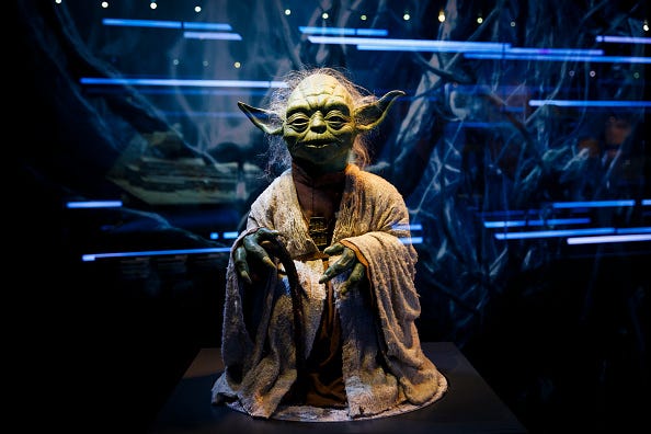 Yoda is an iconic character from the "Star Wars" franchise.