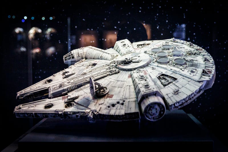 The Millennium Falcon for reference