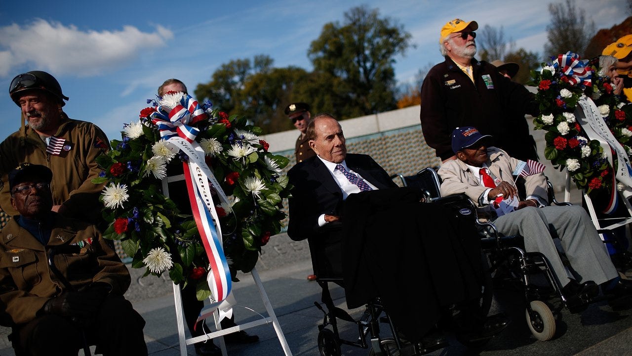 Bob Dole, Senate leader, WWII veteran, dies at 98