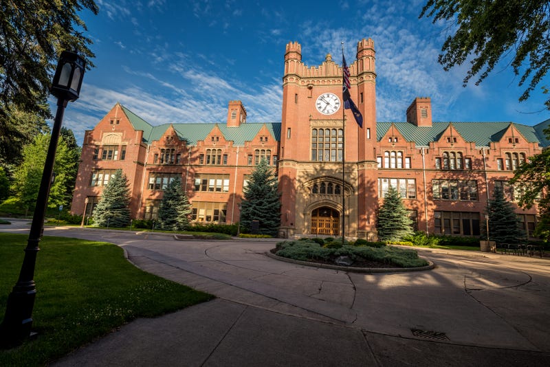 University of Idaho admin building