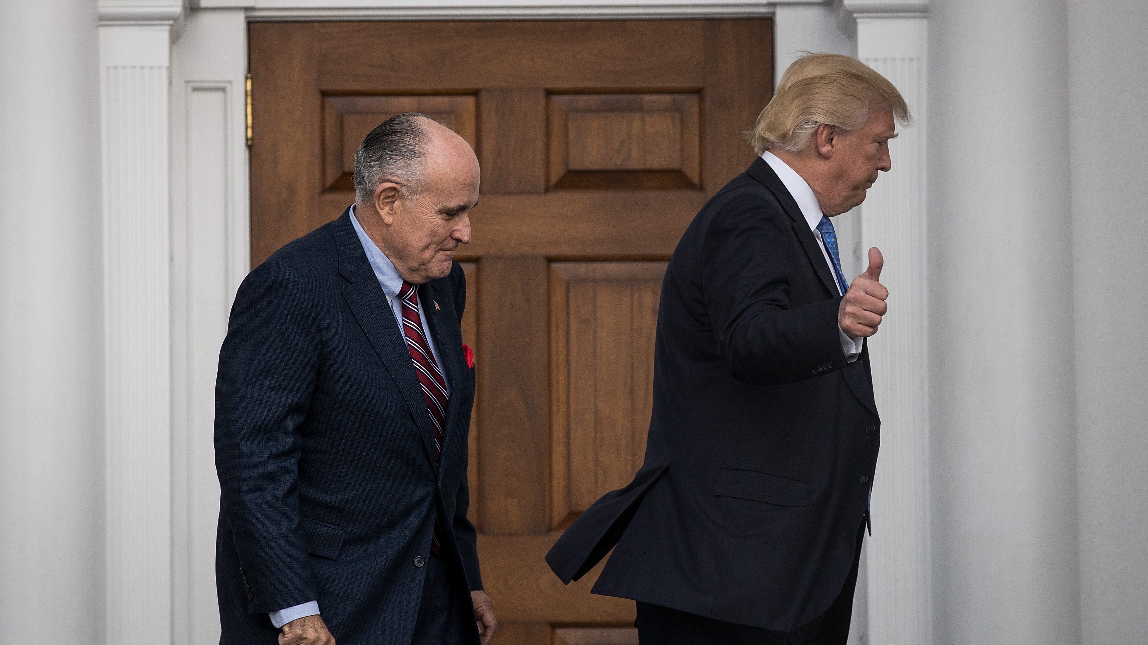 Giuliani 'definitely intoxicated' on Election Night while urging Trump to claim victory: adviser