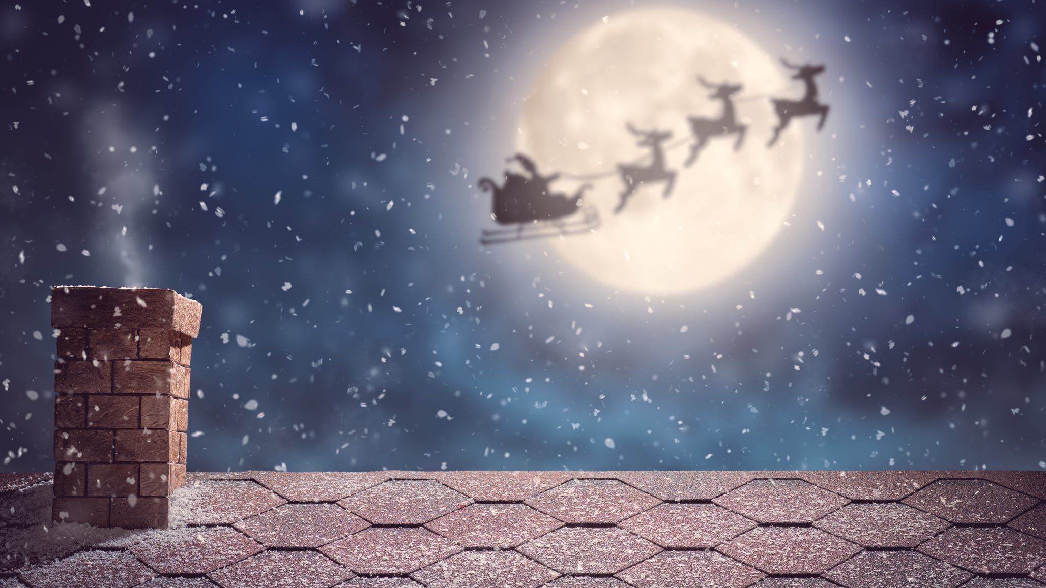WATCH: Meteorologist assures kids Santa will be fine in the storm