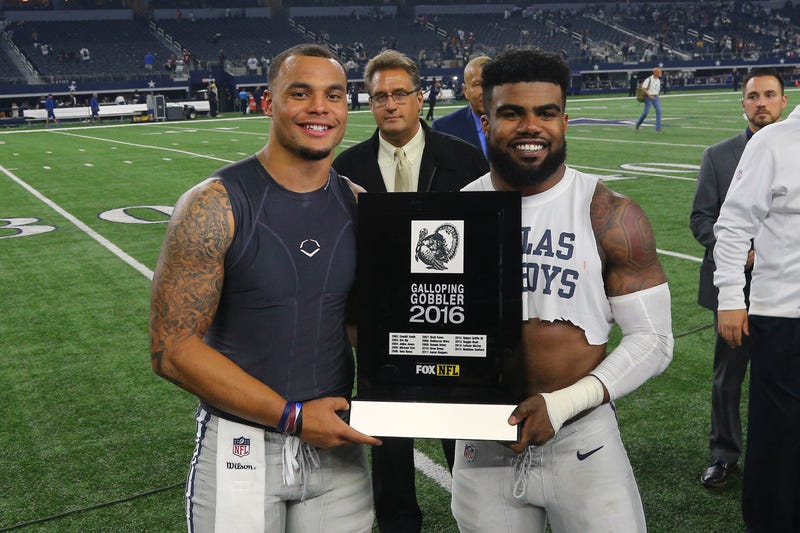The Dallas Cowboys play every Thanksgiving.