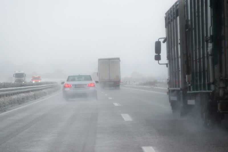 poor visibility during snow 