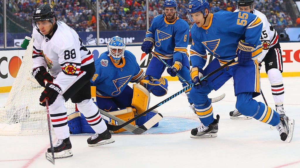 Blues to unveil new Winter Classic jersey at Busch Stadium