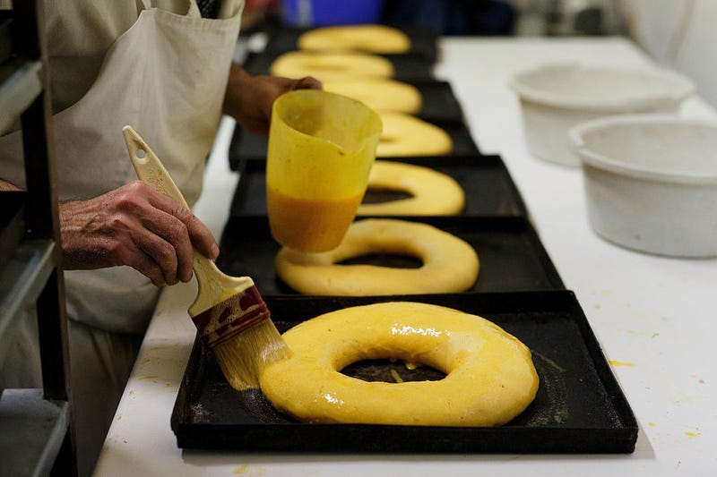 The high price of eggs is taking a bite out of profits at bakeries.