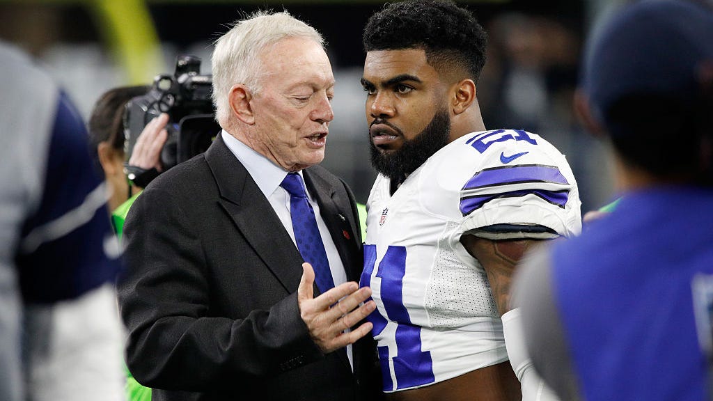 Cowboys' Jerry Jones releases statement on Ezekiel Elliott's release