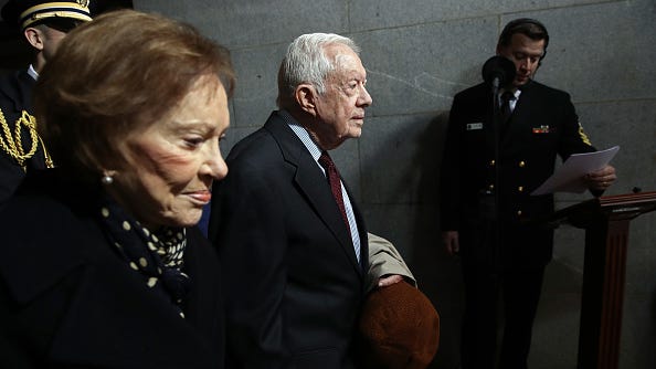 Jimmy Carter marks Jan. 6 by saying we're in real danger of losing democracy