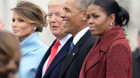 Michelle Obama sobbed uncontrollably after turning over White House to Trump