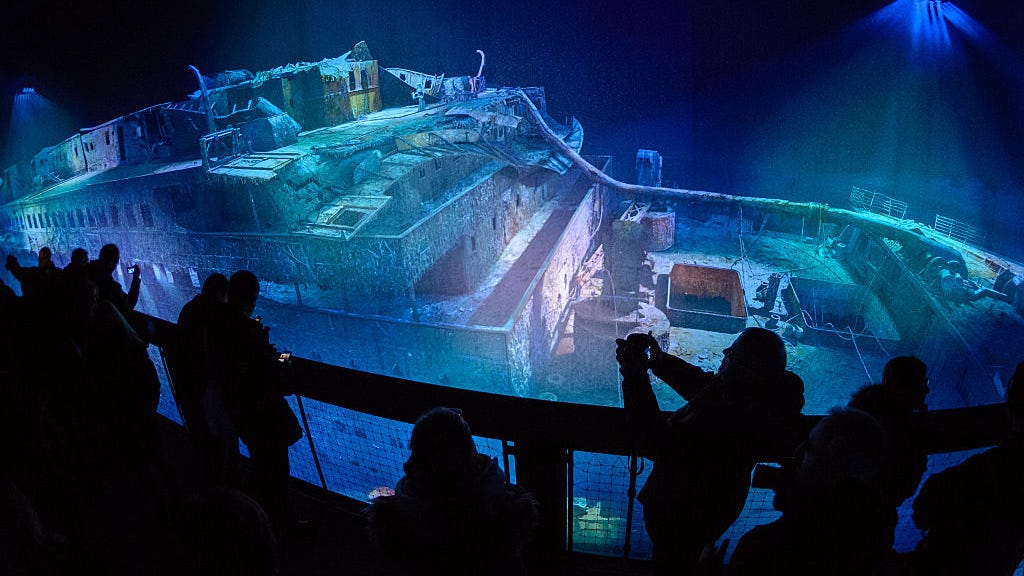 Underwater ‘banging’ detected in 30-minute intervals near where the Titanic submarine is believed to be missing