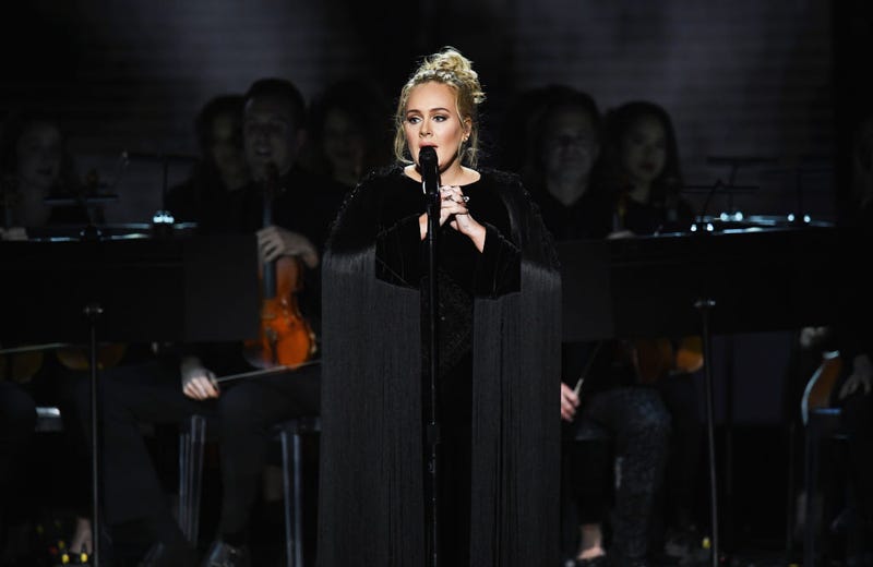 Recording artist Adele performs onstage during The 59th GRAMMY Awards at STAPLES Center on February 12, 2017 in Los Angeles, California.
