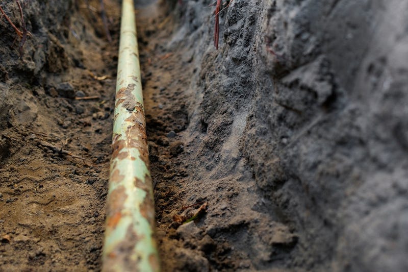 Officials are working to address a reported gas leak in Oakland County Wednesday morning.