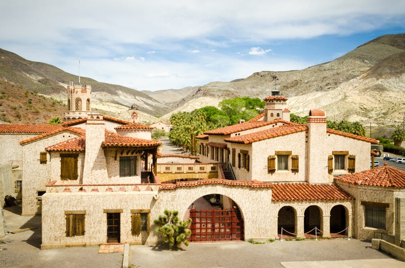 Scotty's Castle in Death Valley