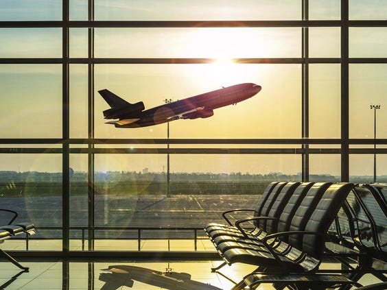 airplane taking off