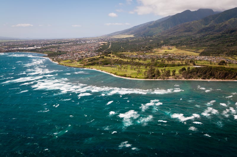 Maui coast. 
